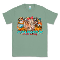 Sage Moo Pumpkin Get Out The Way Classic Tee - CowhideDigitalArt
