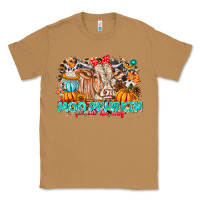 Toasted Coconut Moo Pumpkin Get Out The Way Classic Tee - CowhideDigitalArt