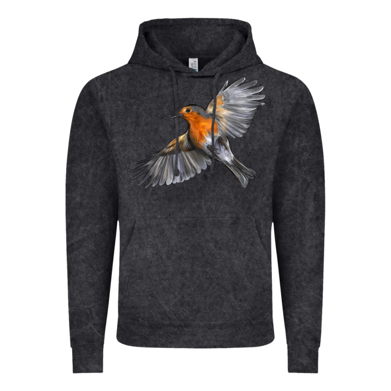 Flying American Robin Vintage Hoodie by LillyAllenDesigns | Teevron