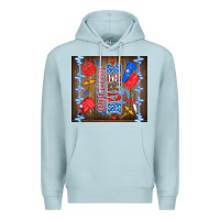 Blue Mist American nurse Premium Hoodie - TumblerDesignByShophia