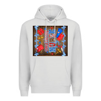 Dove Grey American nurse Premium Hoodie - TumblerDesignByShophia