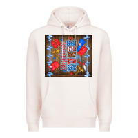 Pale Pink American nurse Premium Hoodie - TumblerDesignByShophia