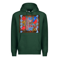 Sports Green American nurse Premium Hoodie - TumblerDesignByShophia