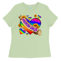 Matcha lgbtq proud dad Ladies Tee - HRA Design Shop