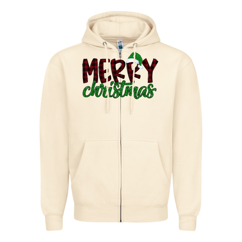 Merry Christmas Zipper Hoodie by Bettercallsaul | Teevron