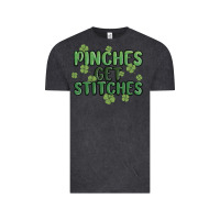 Vintage Black pinches get stitches Vintage Tee - MaliasSmallBusiness
