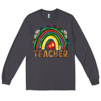 Smoke rainbow teacher Long Sleeve Tee - NancyCooperArtShop