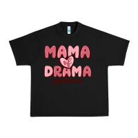Black mama of drama girl mom Urban Heavy Tee - MaliasSmallBusiness