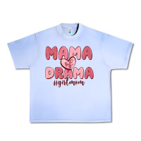 Grape Ice mama of drama girl mom Urban Heavy Tee - MaliasSmallBusiness