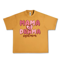 Peanut Butter mama of drama girl mom Urban Heavy Tee - MaliasSmallBusiness
