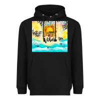 Black sunny vibes Heavyweight Hoodie - TumblerDesignByShophia