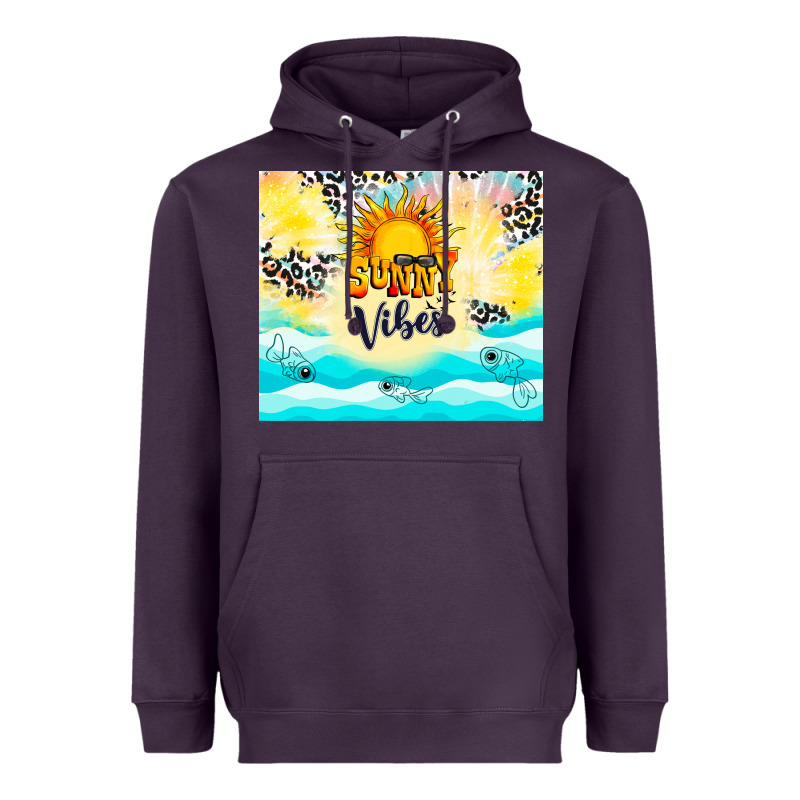 Sunny Vibes Heavyweight Hoodie by TumblerDesignByShophia | Teevron
