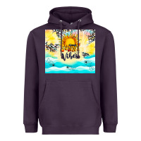 Plum sunny vibes Heavyweight Hoodie - TumblerDesignByShophia