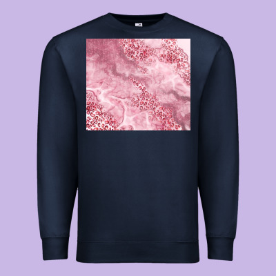 Glitter Pink Agate Premium Sweatshirt Designed By Tumblerdesignbyshophia
