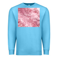 Ocean Blue glitter pink agate Premium Sweatshirt - TumblerDesignByShophia