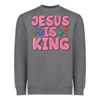 Jesus Is King Heavyweight Sweatshirt | Teevron