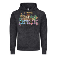 Vintage Black Happy Easter Day Rodeo Vintage Hoodie - NancyCooperArtShop