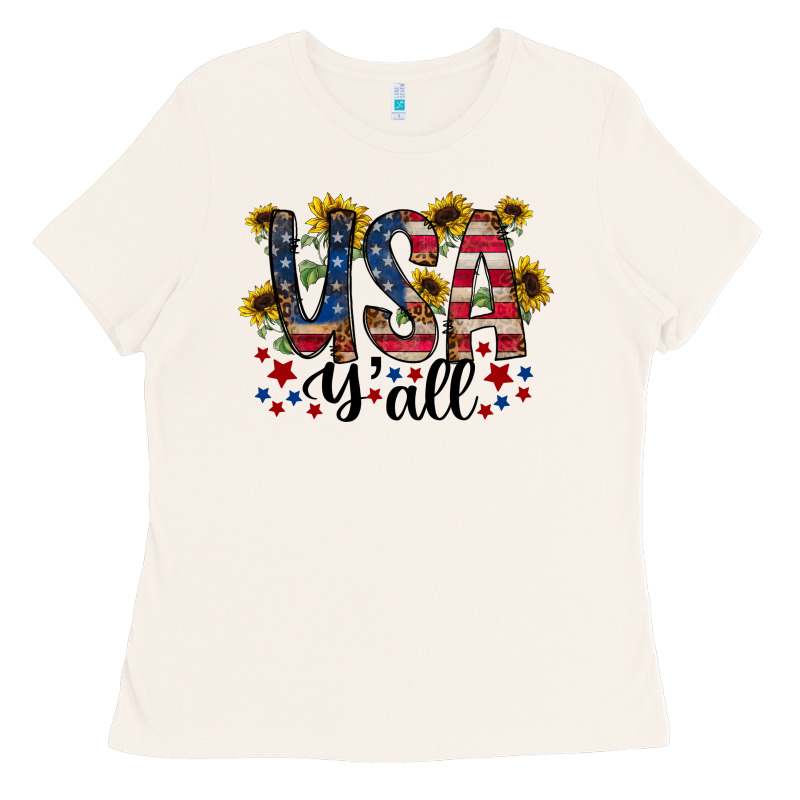 Usa Yall Ladies Tee by RacoonDesign | Teevron