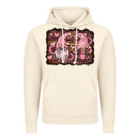 Vintage Artic valentines day gnomes couple Vintage Hoodie - Jasminsmagicworld