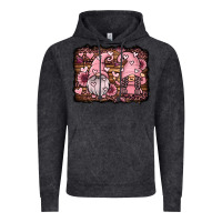 Vintage Black valentines day gnomes couple Vintage Hoodie - Jasminsmagicworld