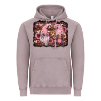 Vintage Zinc valentines day gnomes couple Vintage Hoodie - Jasminsmagicworld