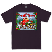 Plum small town christmas mousepad Premium Tee - BundleAndBundleShop