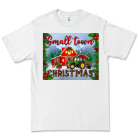 White small town christmas mousepad Premium Tee - BundleAndBundleShop