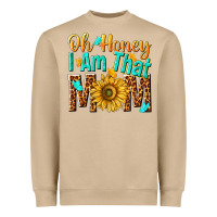 Mushroom oh honey i am that mom Heavyweight Sweatshirt - NancyCooperArtShop