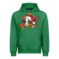 Emerald joy christmas with cow bbs Urban Hoodie - BundleAndBundleShop