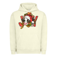 Pigment Pistachio joy christmas with cow bbs Urban Hoodie - BundleAndBundleShop
