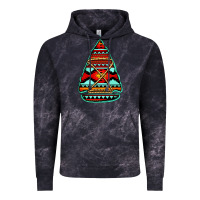Cloud Black aztec arrowhead Vintage Hoodie - Jasminsmagicworld