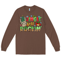 Chestnut jingle bell rockin' Long Sleeve Tee - MaliasSmallBusiness