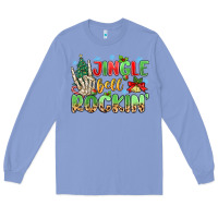 Colony Blue jingle bell rockin' Long Sleeve Tee - MaliasSmallBusiness