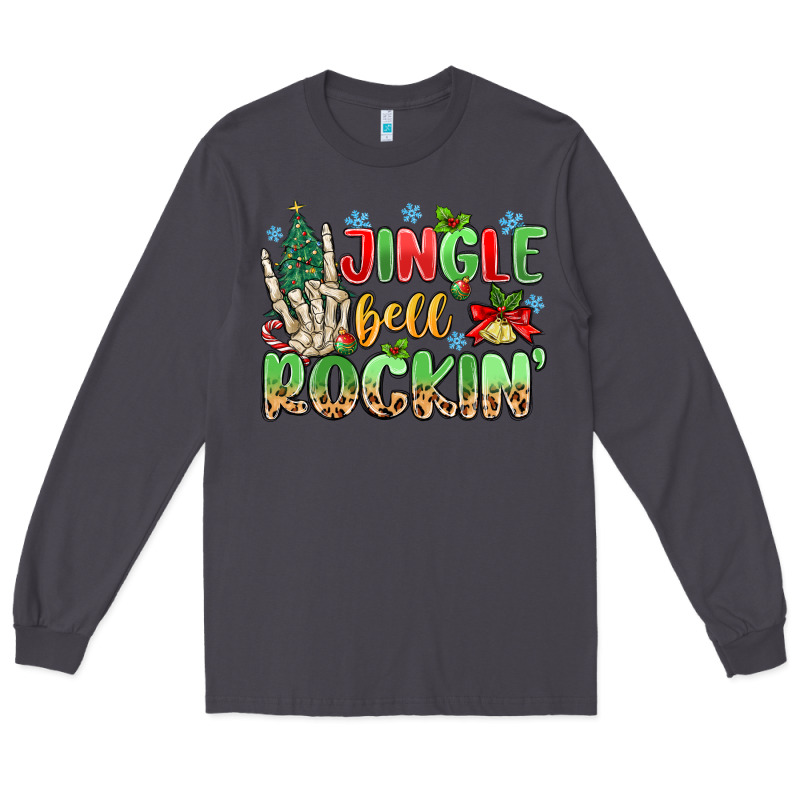 Jingle Bell Rockin' Long Sleeve Tee by MaliasSmallBusiness | Teevron