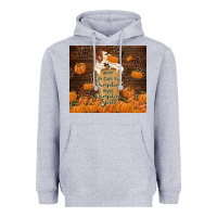 Heather Grey make pumpkin spice Heavyweight Hoodie - TumblerDesignByShophia