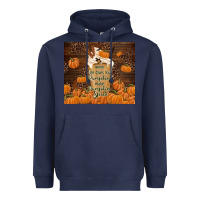 Navy make pumpkin spice Heavyweight Hoodie - TumblerDesignByShophia