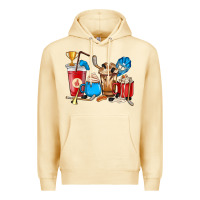 Pina Colada Hockey coffee cup Premium Hoodie - HowdyJamesFarm