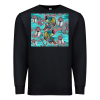 Black fish lures Premium Sweatshirt - TumblerDesignByShophia