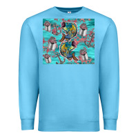 Ocean Blue fish lures Premium Sweatshirt - TumblerDesignByShophia