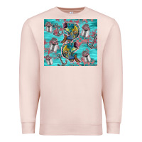Pale Pink fish lures Premium Sweatshirt - TumblerDesignByShophia