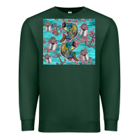 Sports Green fish lures Premium Sweatshirt - TumblerDesignByShophia