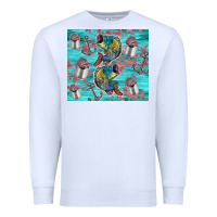 White fish lures Premium Sweatshirt - TumblerDesignByShophia