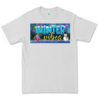 Dove Grey winter vibes license plate Premium Tee - BundleAndBundleShop