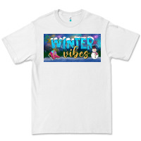 White winter vibes license plate Premium Tee - BundleAndBundleShop