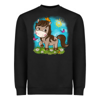 Little Cute Horse Heavyweight Sweatshirt | Teevron