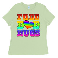 Matcha lgbtq free dad hugs Ladies Tee - HRA Design Shop