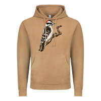 Vintage Camel Downy Woodpecker Vintage Hoodie - LillyAllenDesigns