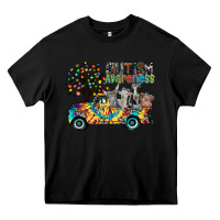 Black autism avareness3 Heavy Core Tee - CowhideDigitalArt