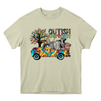 Mossy autism avareness3 Heavy Core Tee - CowhideDigitalArt