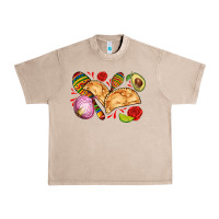 French Oak empanadas roses onion lime and avocado Urban Heavy Tee - AdoDesignShop
